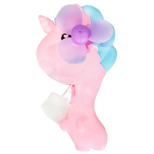 Unicorn mini hand fan