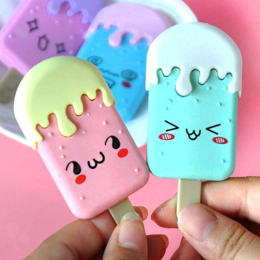 Ice cream erasers