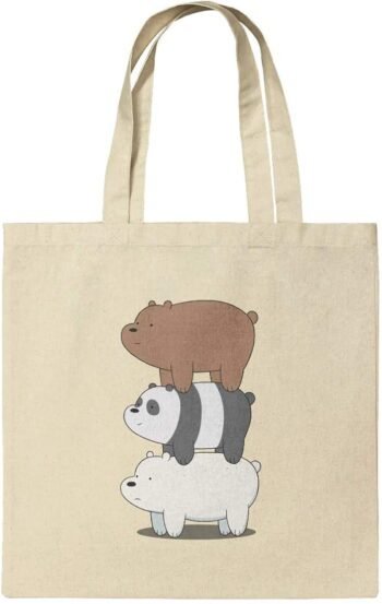 We bear tote bags