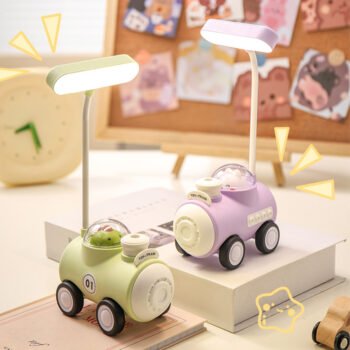 Train lamp & sharpener